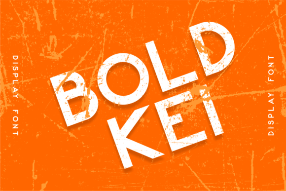 Bold Kei: A Playful Display Font for Modern Web Design and Digital Branding