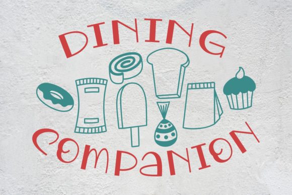 Dining Companion: A Display Font That Elevates Your Business Branding