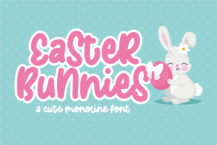 Easter Bunnies: A Display Font for Bold, Seasonal Campaign Graphics