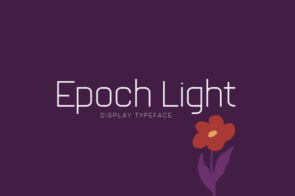 Epoch Light: A Versatile Display Font for Modern Web Design
