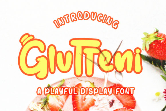 Glutteni: A Playful Display Font That Elevates Web Design