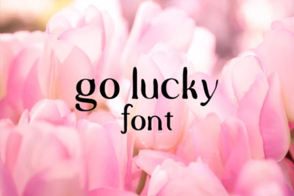 Go Lucky: A Bold Display Font That Brings Casual Charm to Branding