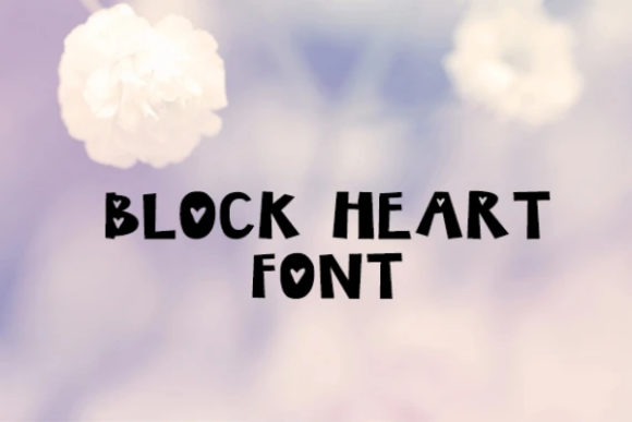 How Block Heart Font Transformed My Small Business Branding