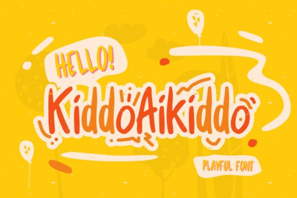 Kiddo Aikiddo: A Playful Font for Vibrant Editorial Design