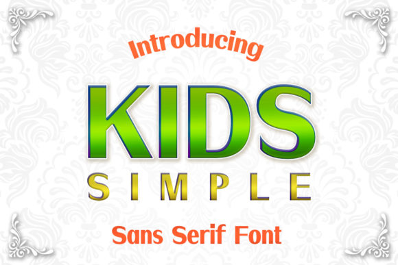 Kids Simple: A Versatile Display Font for Modern Editorial Design