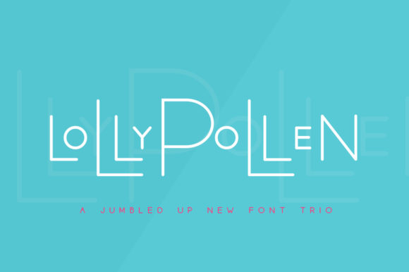 Lollypollen Trio: A Playful Display Font for Modern Web Design