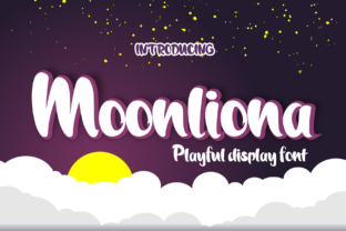 Moonliona: A Playful Display Font for Scroll-Stopping Digital Campaigns