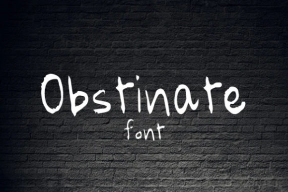 Obstinate: A Display Font That Elevates Editorial Design