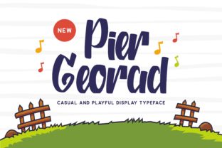 Pier Georad: A Versatile Display Font for Modern Editorial Design