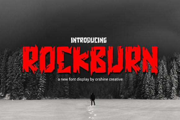 Rockburn: A Bold Display Font for Striking Web Design