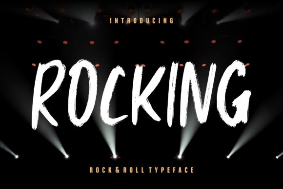 Rocking: A Bold Display Font That Elevates Small Business Branding
