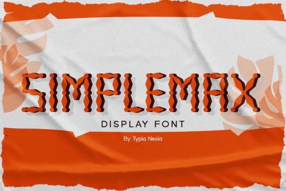 Simplemax: A Playful Display Font That Elevates Campaign Visuals