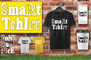 SmaRtTshIrt: A Playful Display Font That Elevates Small Business Branding