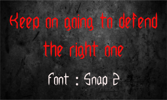 Snap Z: A Bold Display Font for Modern Editorial Design