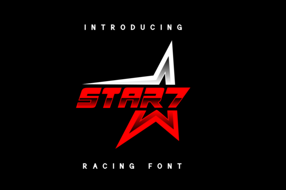 Star7: A Bold Display Font for High-Impact Marketing Visuals