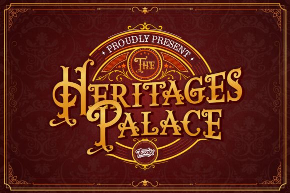 The Heritages Palace: A Display Font for Elegant Web Design